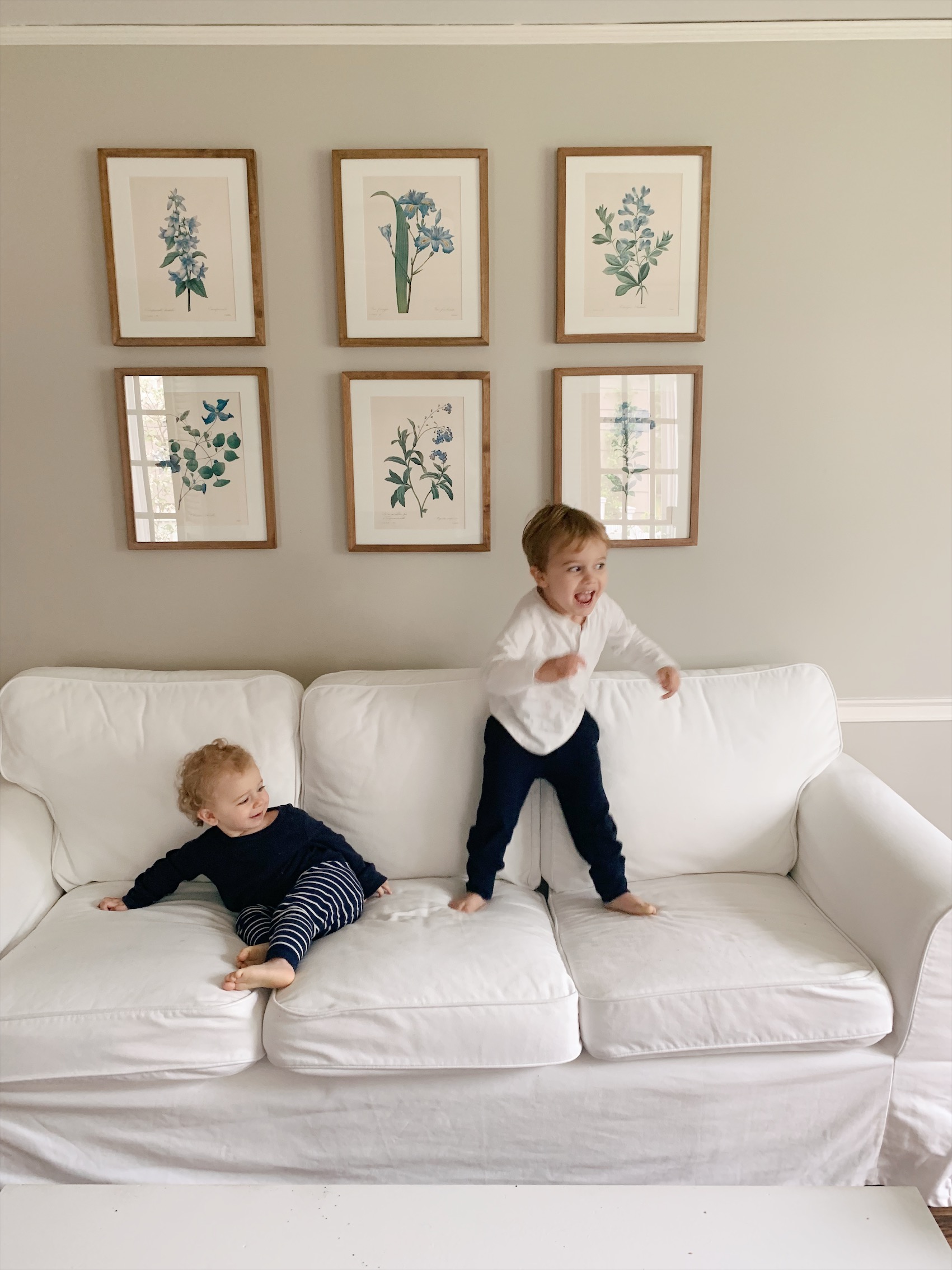 The Best Kid-Friendly White Couch 
